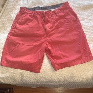 Nautica salmon shorts 34w